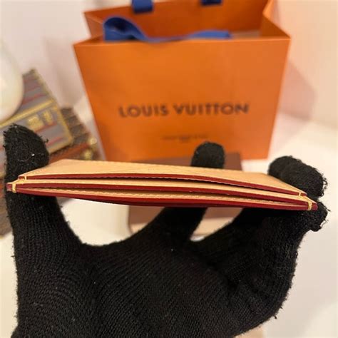 louis vuitton vachetta voyages card holder|louis vuitton charm card holder.